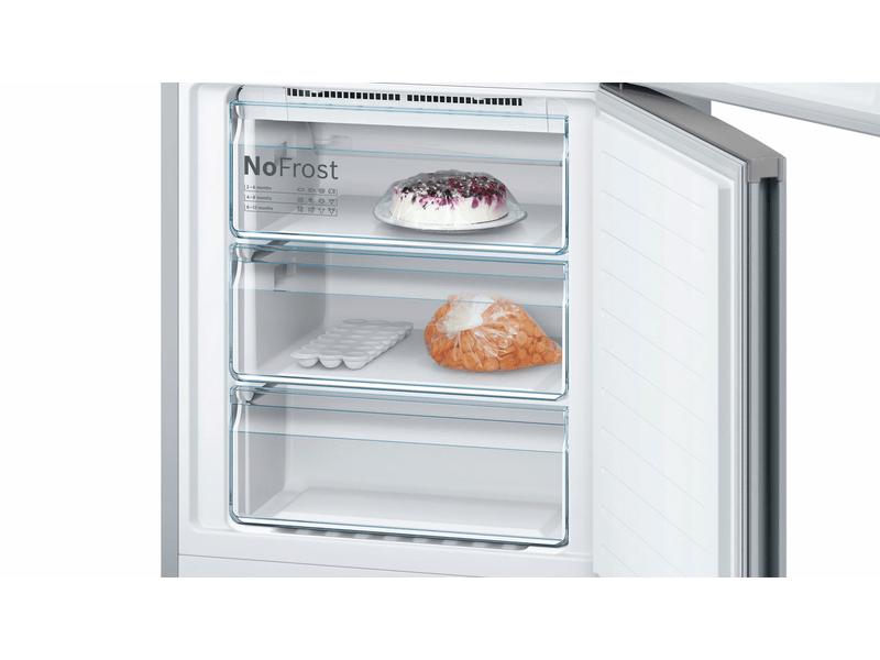 BOSCH KGN46XL30 Alulfagyasztós kombinált hűtőszekrény