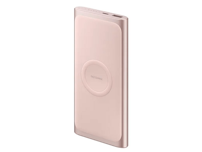 Samsung EB-U1200CPEGWW PowerBank vezeték nélküli töltéssel, Rózsaszín