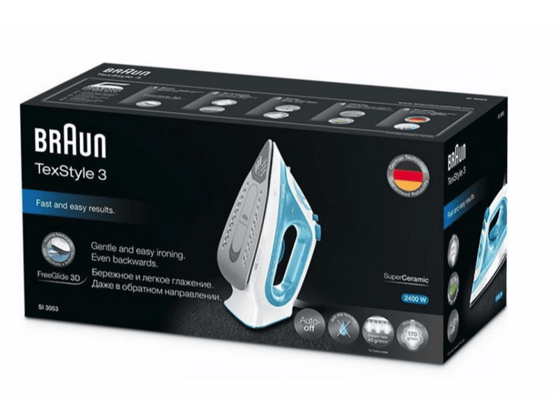BRAUN SI3053BL Gőzölős vasaló