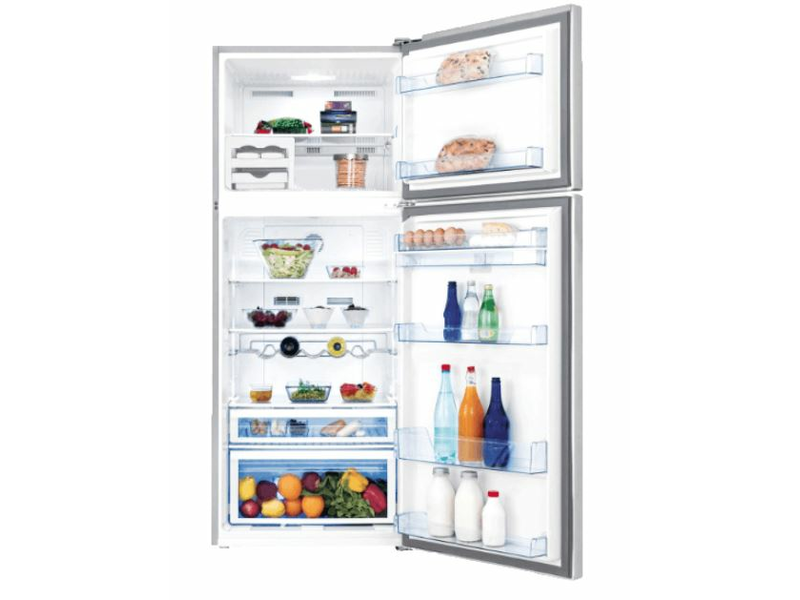 BEKO DN156720DX Felülfagyasztós kombinált hűtőszekrény