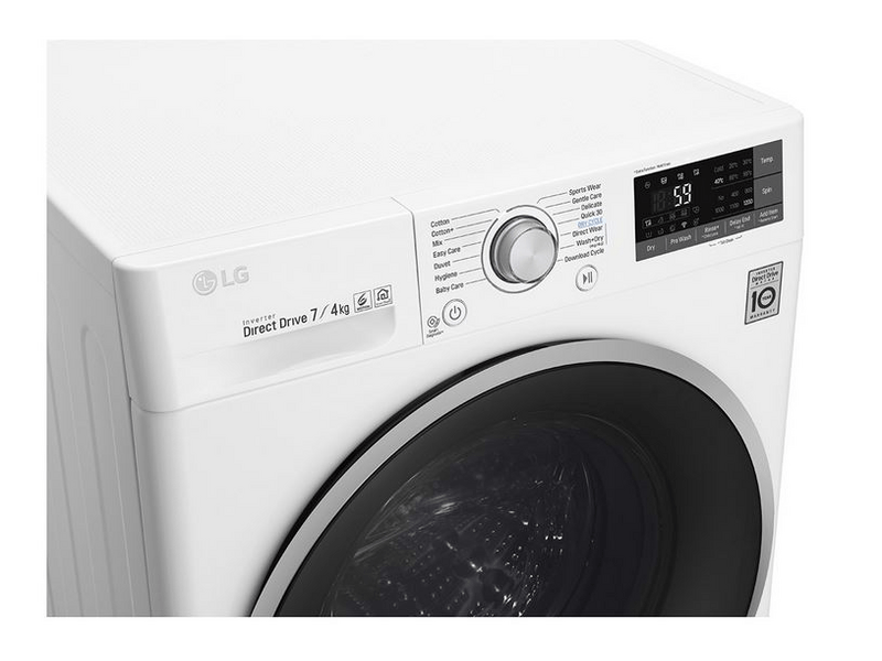 LG F2J7HM1W Mosó- és szárítógép