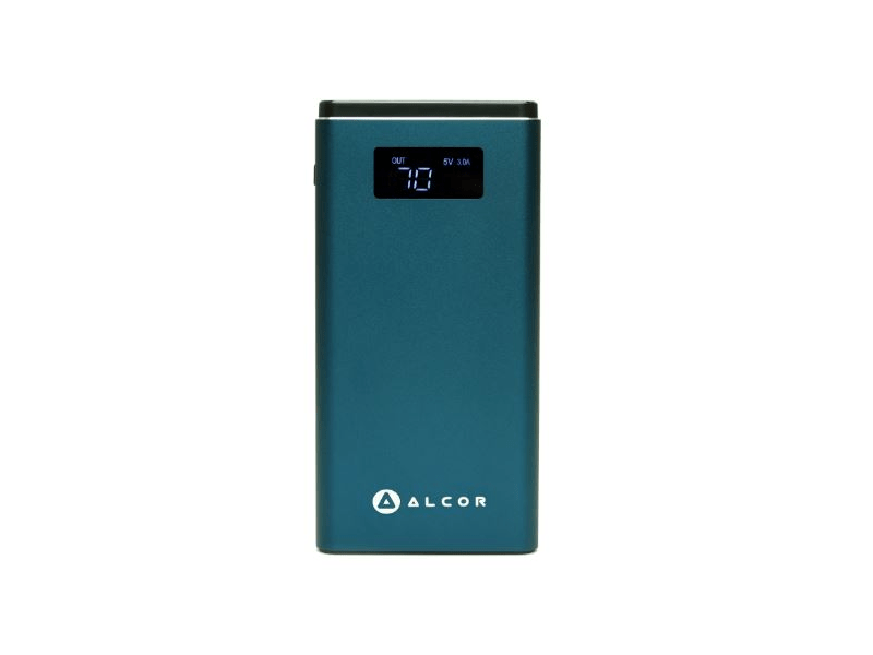 ALCOR QC10000B 10000 mAh Külső akkumulátor kék