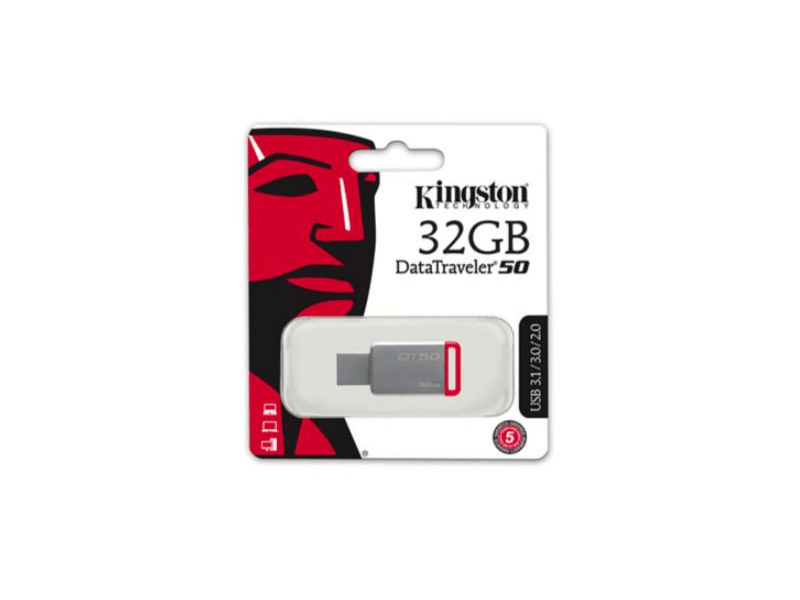Kingstone Data Traveler 50 32 GB Pendrive (DT50/32GB)