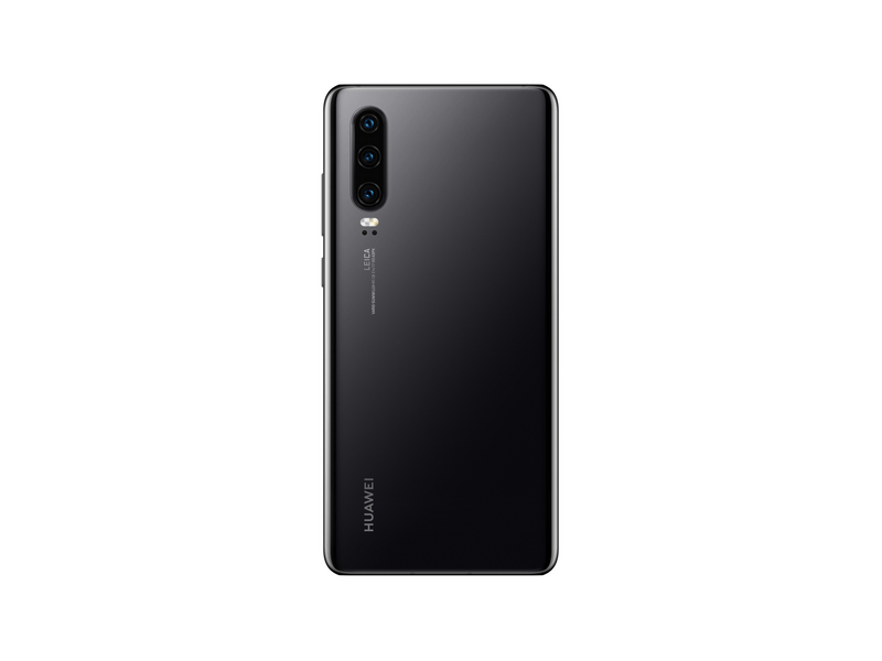 Huawei P30 Dual SIM 128 GB Kártyafüggetlen Mobiltelefon, Fekete