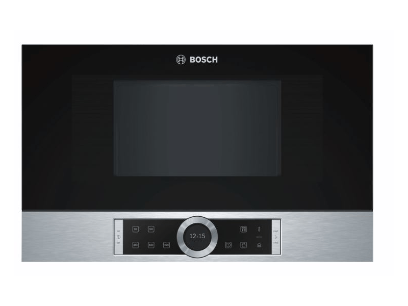 Bosch BFL634GS1 Beépíthető mikrohullámú sütő, Inox