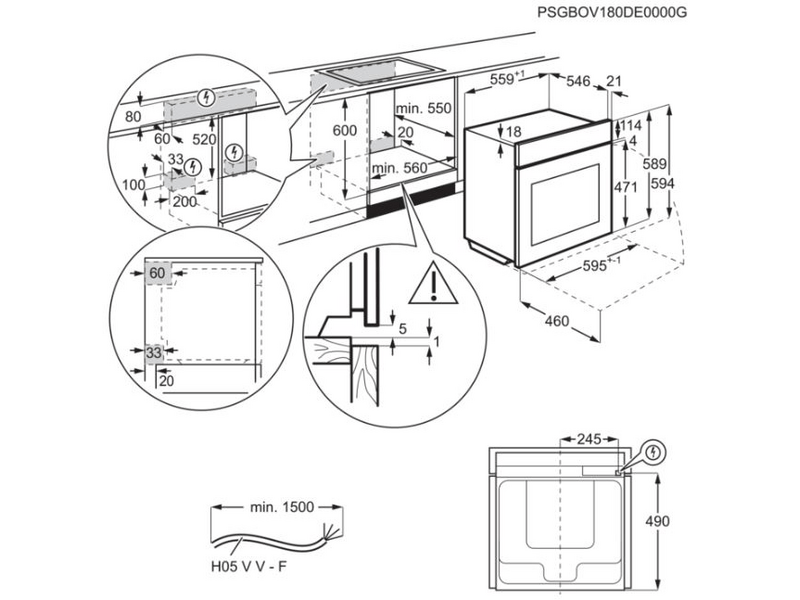 AEG BSE882320M SteamBoost beépíthető gőzsütő, maghőmérő, TFT érintőkijelző