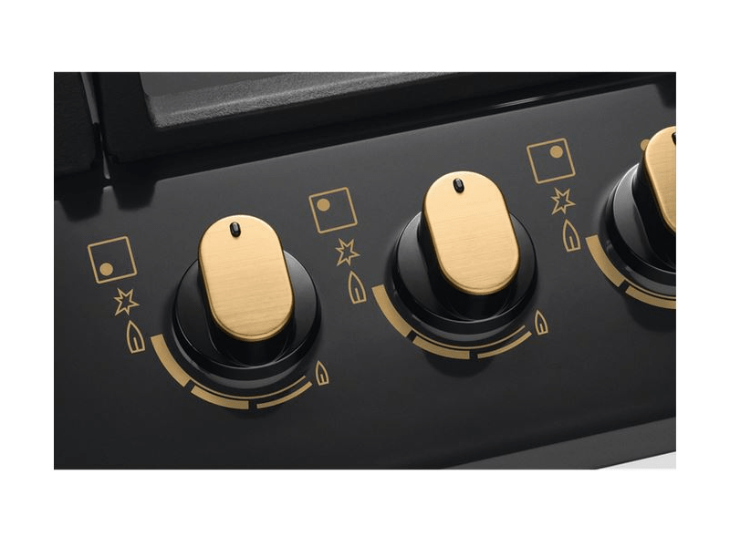 Zanussi ZGH66414CA Rusztikus beépíthető gáz főzőlap, 60 cm