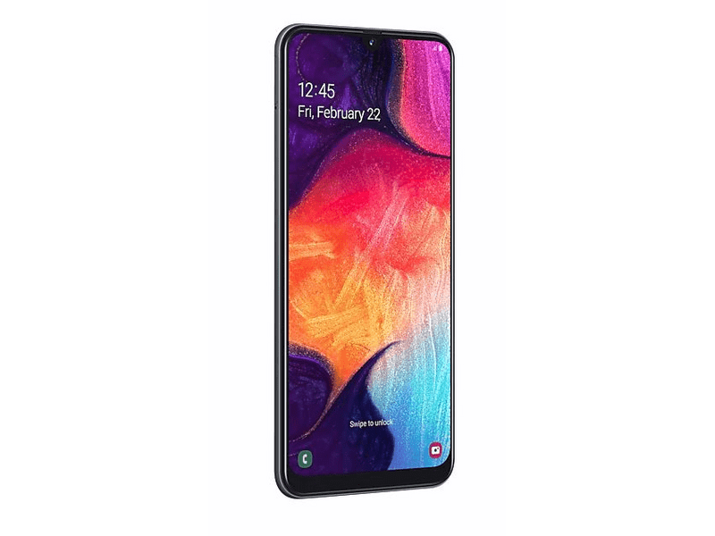 Samsung A50 Dual SIM 128 GB Kártyafüggetlen Mobiltelefon, Fekete