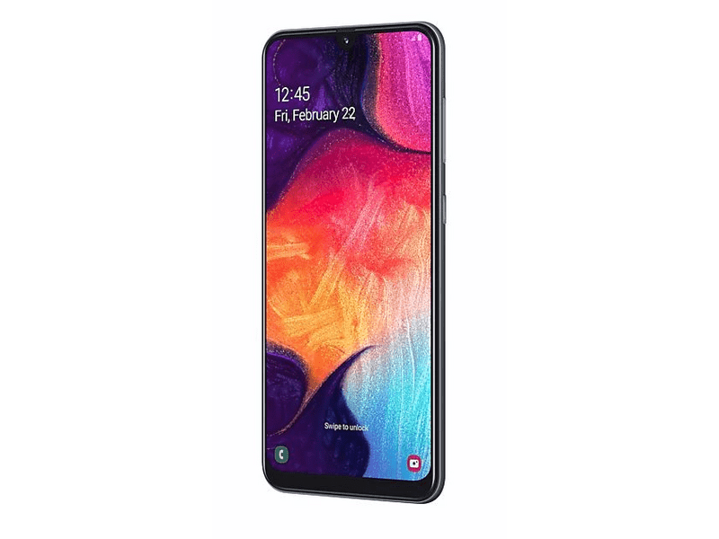 Samsung A50 Dual SIM 128 GB Kártyafüggetlen Mobiltelefon, Fekete