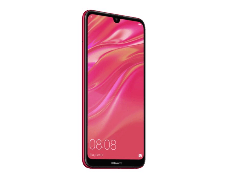 Huawei Y7 2019 DualSim Kártyafüggetlen okostelefon korall