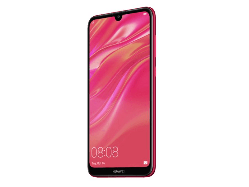 Huawei Y7 2019 DualSim Kártyafüggetlen okostelefon korall