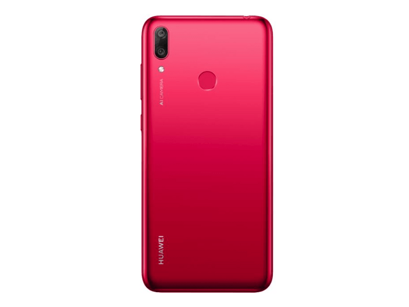 Huawei Y7 2019 DualSim Kártyafüggetlen okostelefon korall