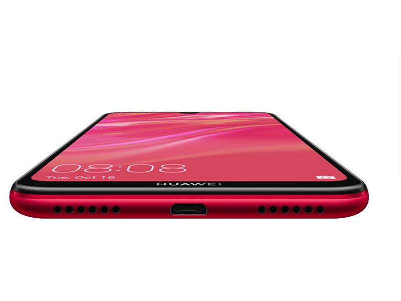 Huawei Y7 2019 DualSim Kártyafüggetlen okostelefon korall