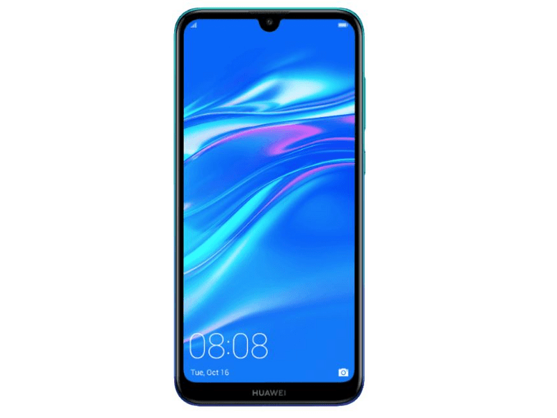 Huawei Y7 2019 DualSim Kártyafüggetlen okostelefon Auróra kék