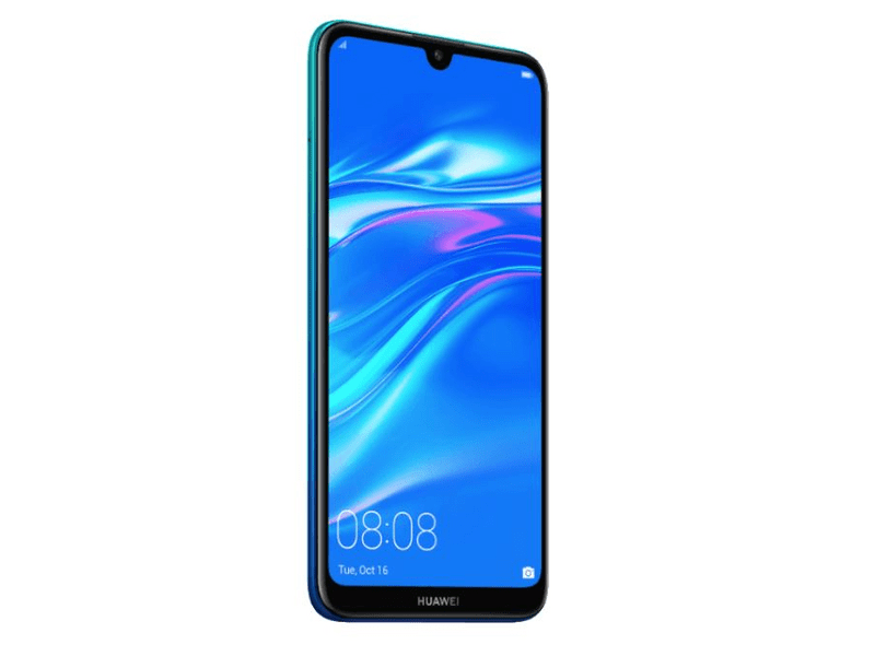 Huawei Y7 2019 DualSim Kártyafüggetlen okostelefon Auróra kék