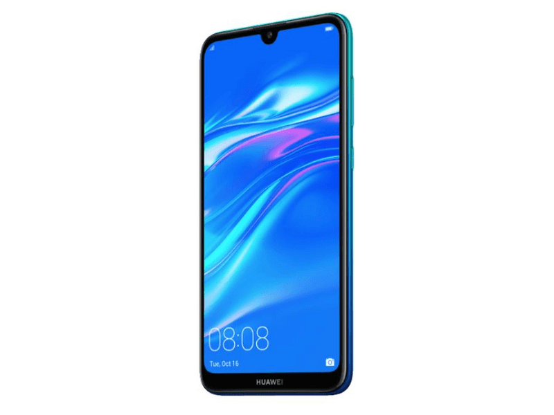 Huawei Y7 2019 DualSim Kártyafüggetlen okostelefon Auróra kék
