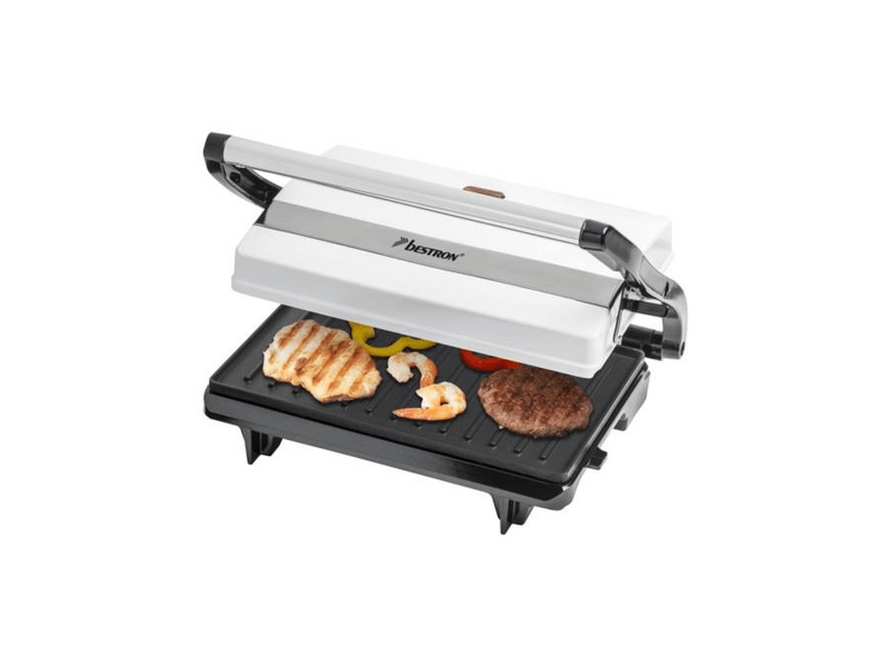 Bestron APM123W Panini roštilj, bijeli