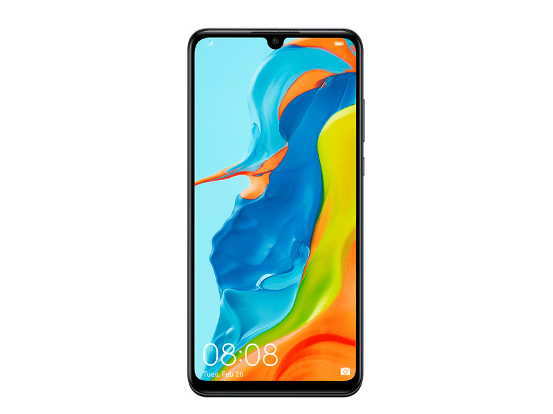 Huawei P30 LITE Dual SIM 128 GB Kártyafüggetlen Mobiltelefon, fekete