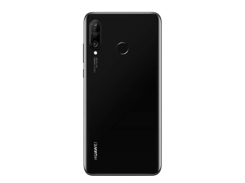 Huawei P30 LITE Dual SIM 128 GB Kártyafüggetlen Mobiltelefon, fekete