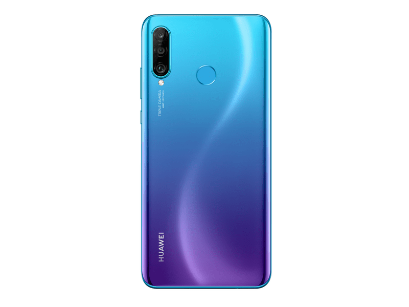Huawei P30 LITE Dual SIM 128 GB Kártyafüggetlen Mobiltelefon, kék