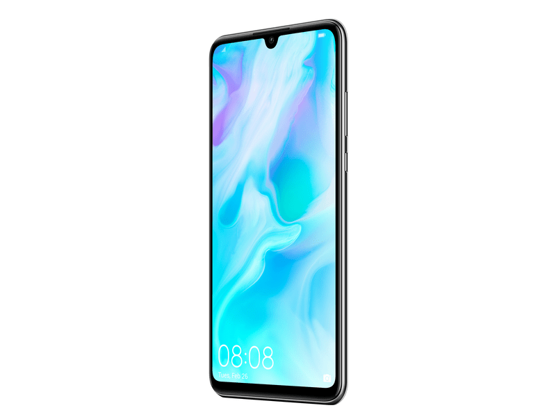 Huawei P30 LITE Dual SIM 128 GB Kártyafüggetlen Mobiltelefon, fehér