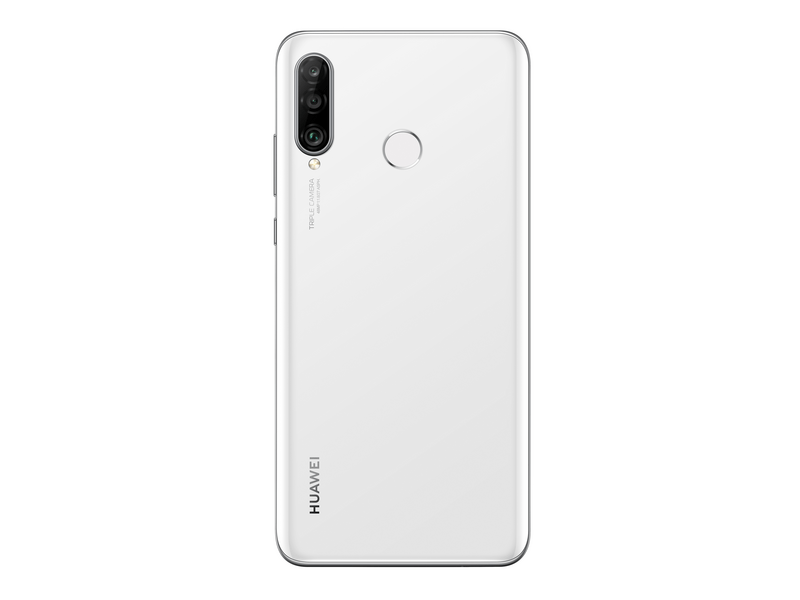 Huawei P30 LITE Dual SIM 128 GB Kártyafüggetlen Mobiltelefon, fehér
