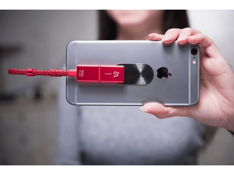 Adam Elements iKlips Wizard MFi Lightning/USB 3.1 kártyaolvasó, szürke