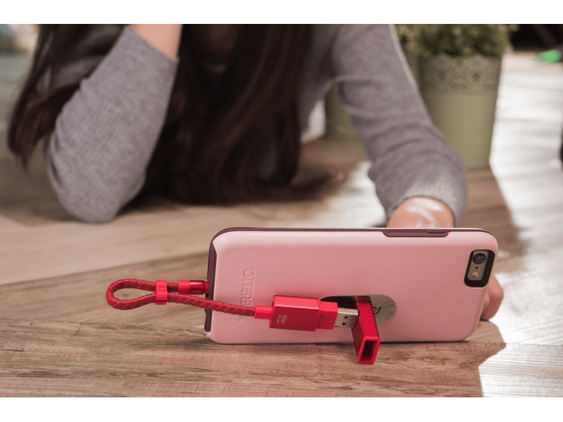 Adam Elements iKlips Wizard MFi Lightning/USB 3.1 kártyaolvasó, szürke