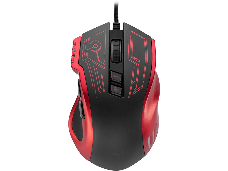 Yenkee YMS 3028 RD Resistance Gamer egér + egérpad