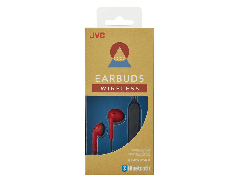 JVC HA-F19BT-R Bluetooth fülhallgató, Piros-fekete