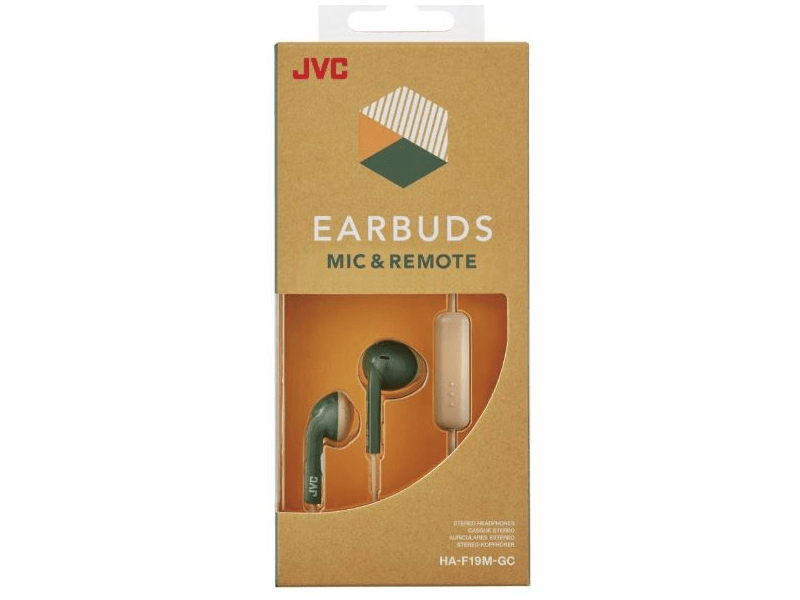 JVC HA-F19M-G Fülhallgató zöld, fehér