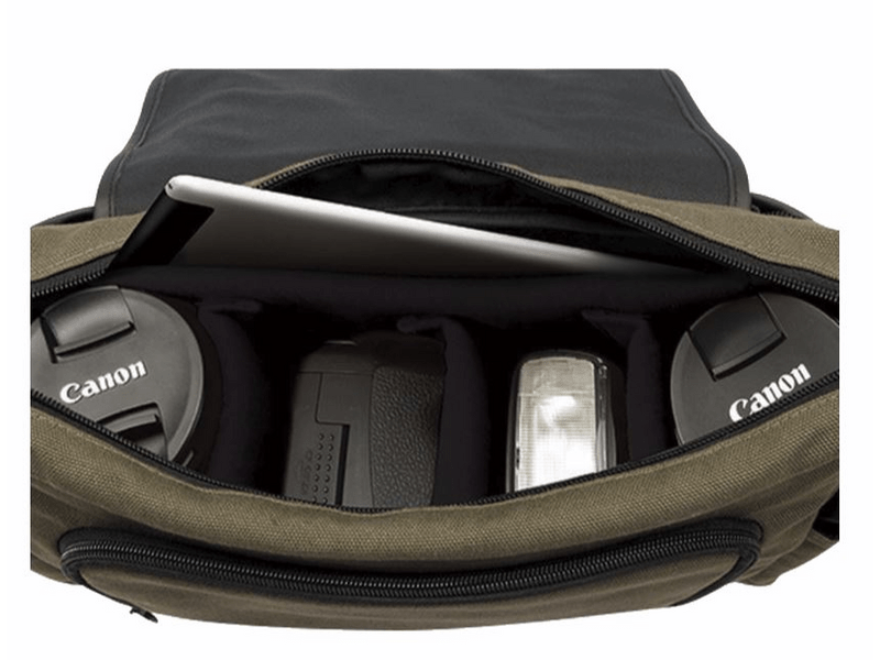 CANON CB-MS12 fotós oldaltáska, Zöld