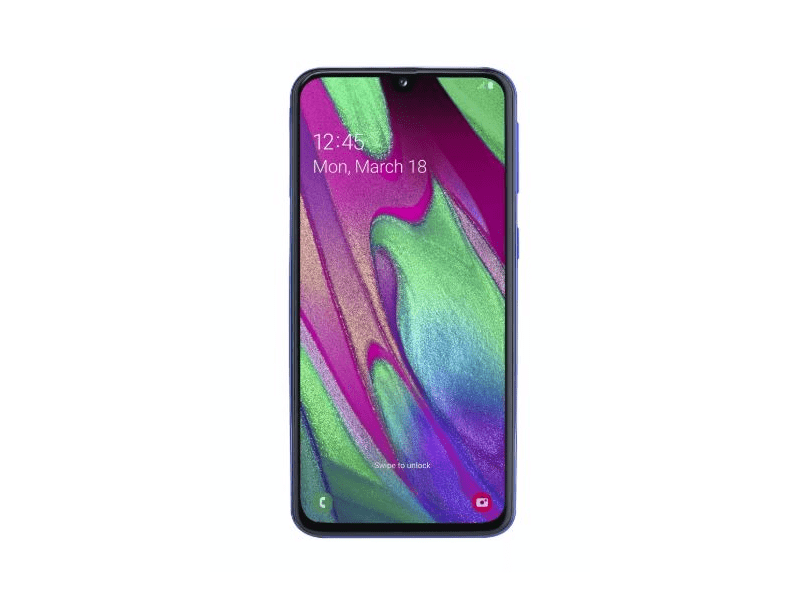 SAMSUNG A40 Dual SIM 64 GB Kártyafüggetlen Mobiltelefon, Kék