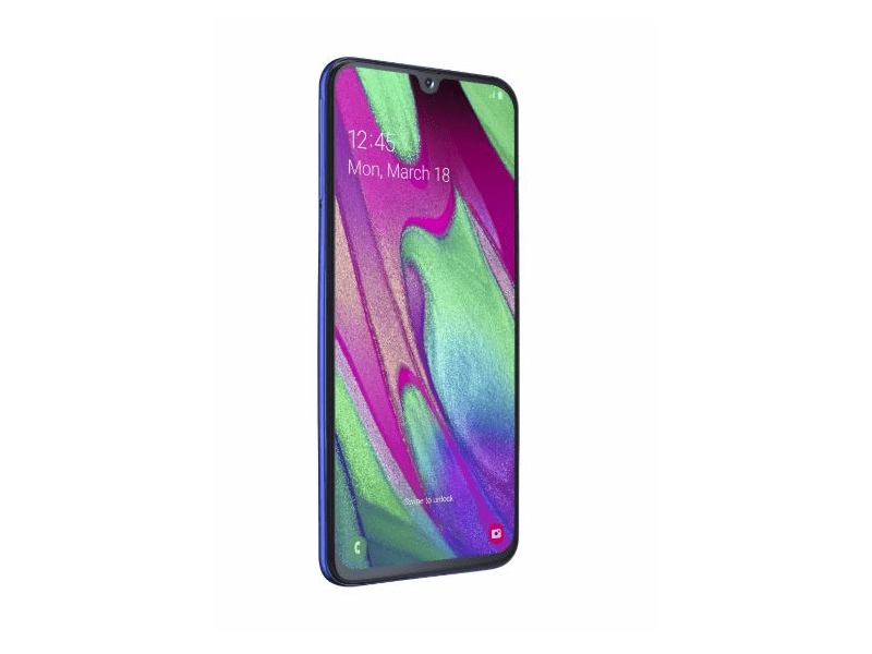SAMSUNG A40 Dual SIM 64 GB Kártyafüggetlen Mobiltelefon, Kék