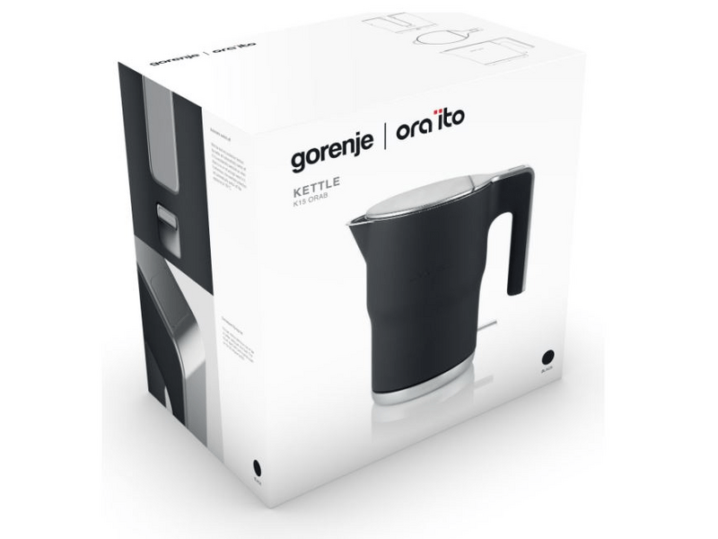 Gorenje K15ORAB Vízforraló, Fekete