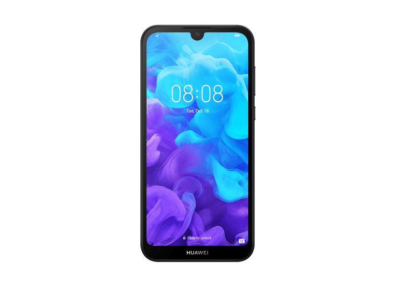 HUAWEI Y5 2019 Dual SIM 16 GB Kártyafüggetlen Mobiltelefon, Fekete