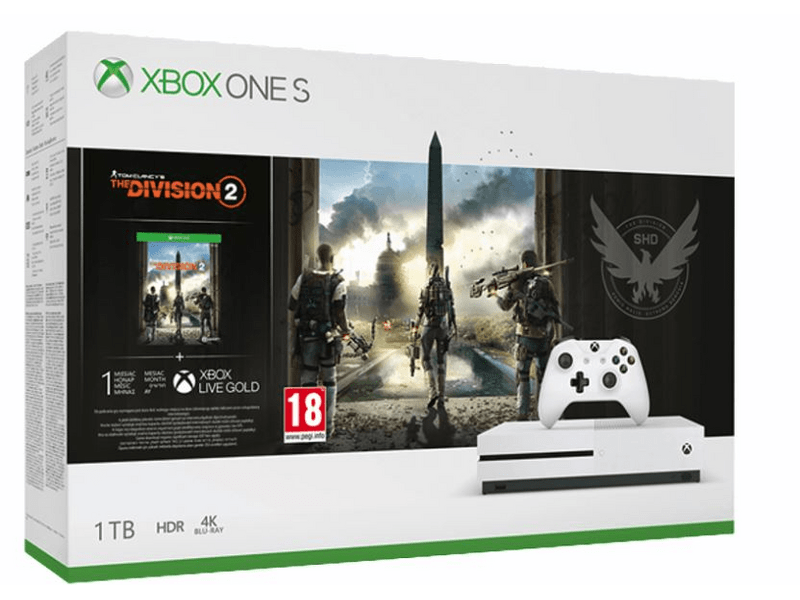 Microsoft Xbox One S 1TB + DIVISION 2