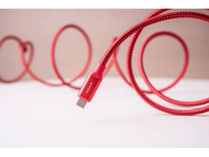Adam elements CASA C200 USB-C/USB-C Kábel, Piros (AD304)