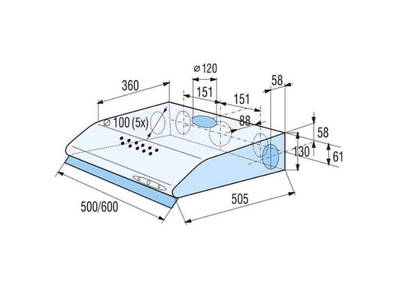 Mora OP530X Páraelszívó, Ezüst