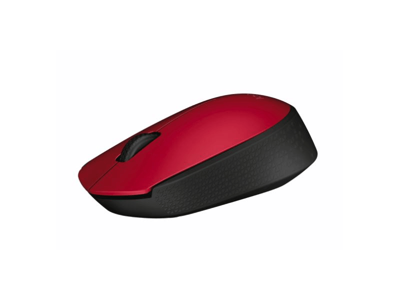 Logitech M171 Vezeték nélküli egér piros