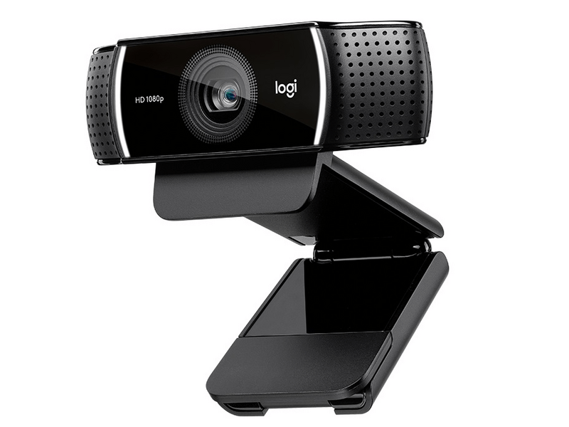 Logitech C922 Webkamera, Fekete