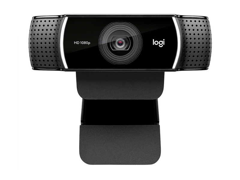 Logitech C922 Webkamera, Fekete