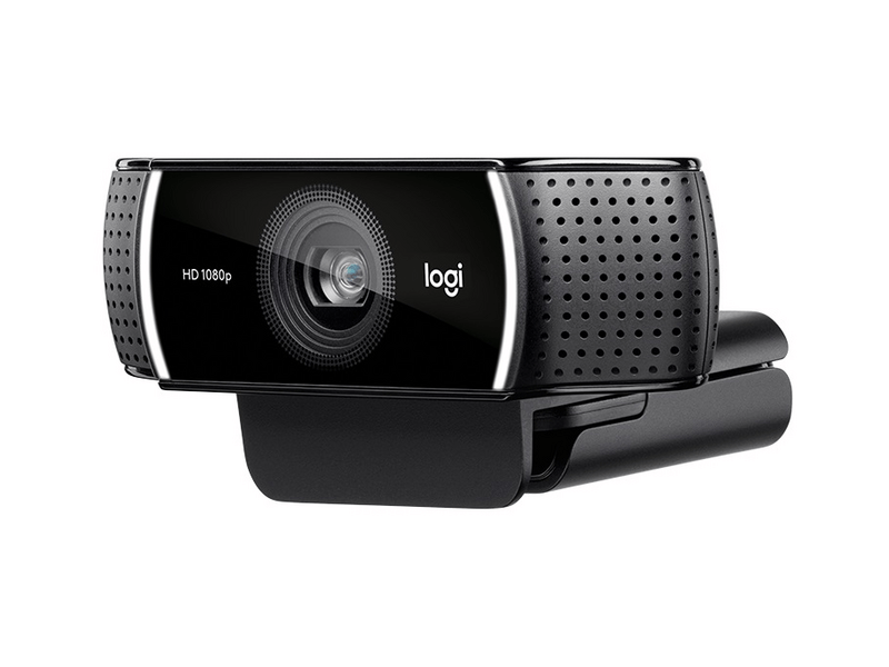 Logitech C922 Webkamera, Fekete