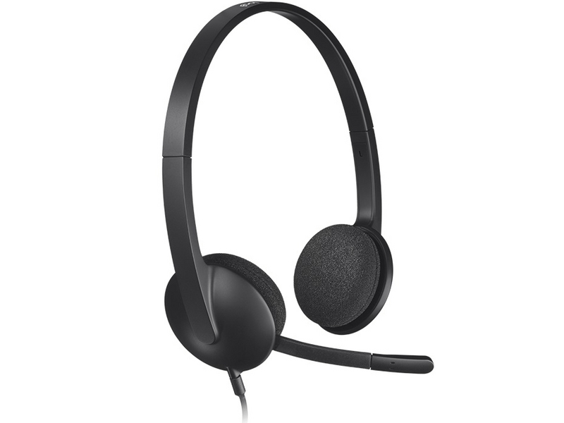 Logitech H340 Fejhallgató fekete