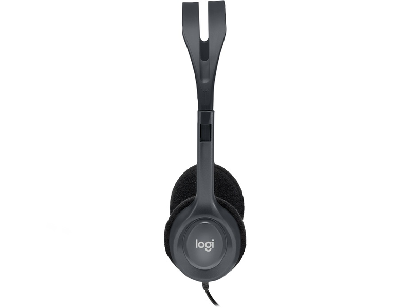 Logitech H111 Fejhallgató fekete