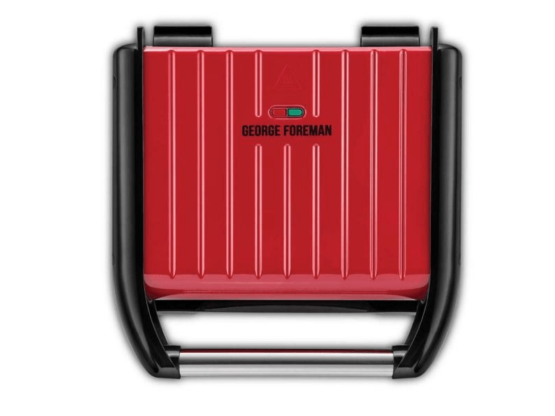 George Foreman 25040-56 Steel családi piros grill