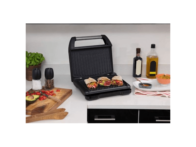 George Foreman 25041-56 Steel családi szürke grill