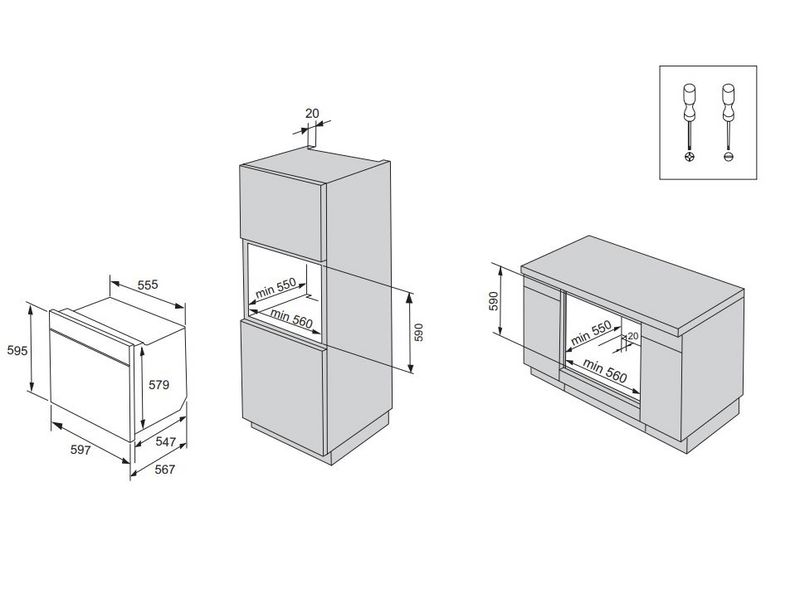 GORENJE BO737E24X Beépíthető sütő