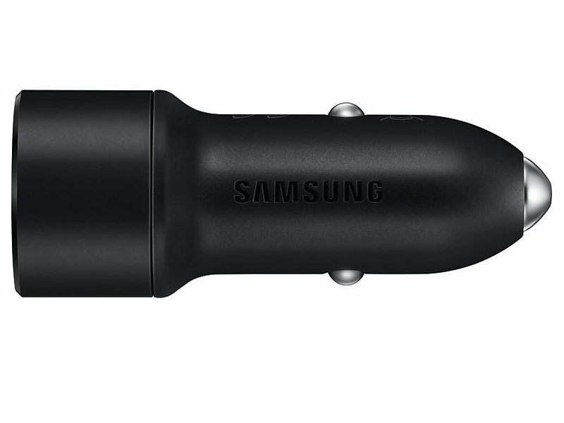 Samsung EP-L1100NBEGWW Dupla gyorstöltős autós töltő, Fekete