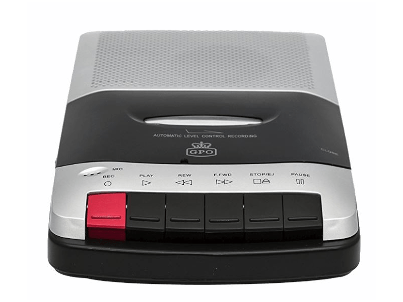 GPO WO162B Magnókazette lejátszó és diktafon